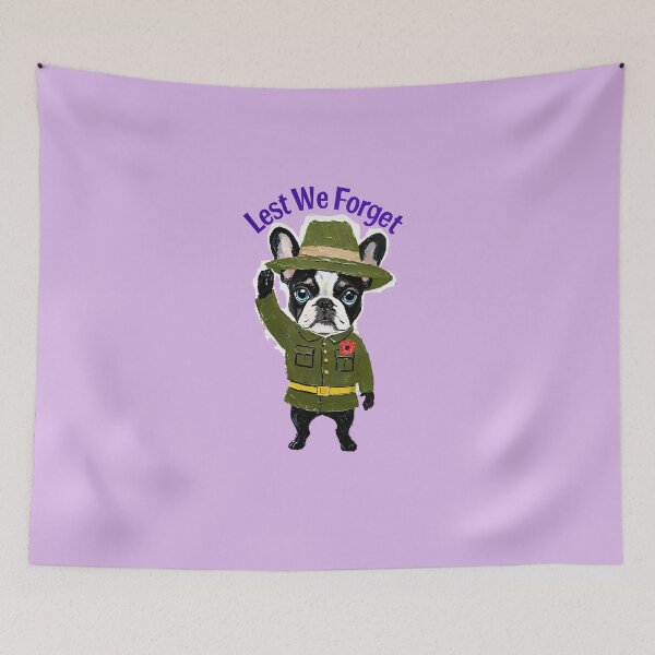 Item preview, Lest We Forget Dog designed and sold by ArtisticDesignsbyLinda.