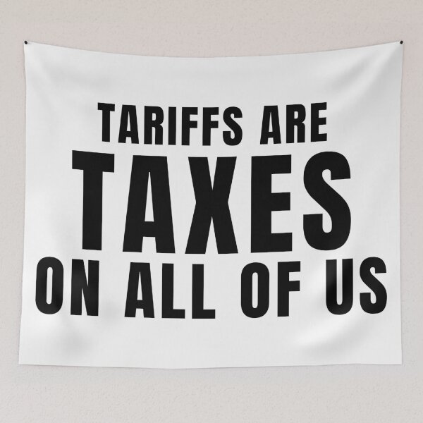 Item preview, Tariffs Are Taxes On All Of Us designed and sold by Teetreasure2.