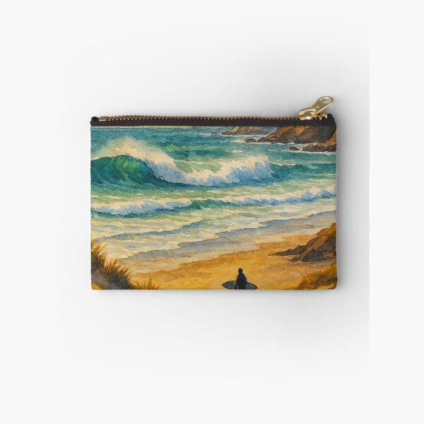 Item preview, Raglan Surf Rainbow Beach North Island New Zealand designed and sold by Places On Earth.