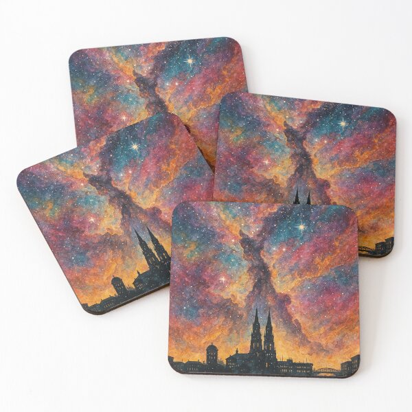 Item preview, Uppsala Cathedral Carina Nebula Fantasy Night designed and sold by Places On Earth.