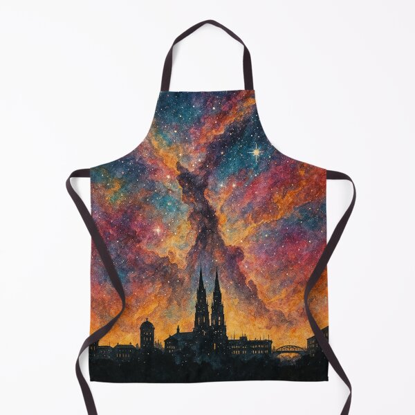 Item preview, Uppsala Cathedral Carina Nebula Fantasy Night designed and sold by Places On Earth.