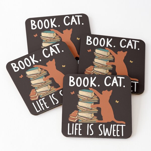 Artikelvorschau, Buch, Katzenleben ist süße Kunst entworfen und verkauft von Witty Shirts.