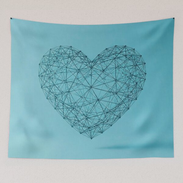 Item preview, Abstract Geometric Heart designed and sold by Zanattaa.