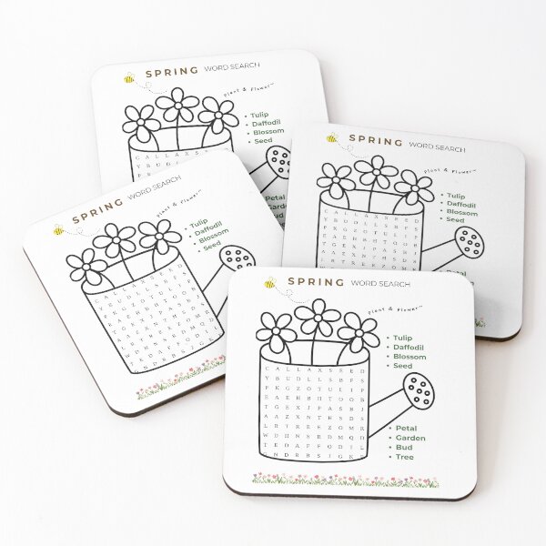 Item preview, Spring word search designed and sold by PattysNco.