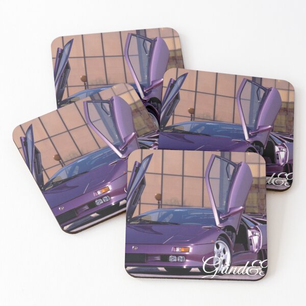 Item preview, Purple Lamborghini Diablo – Grind&Prosper Luxury Hustle Art designed and sold by Grind&Prosper .