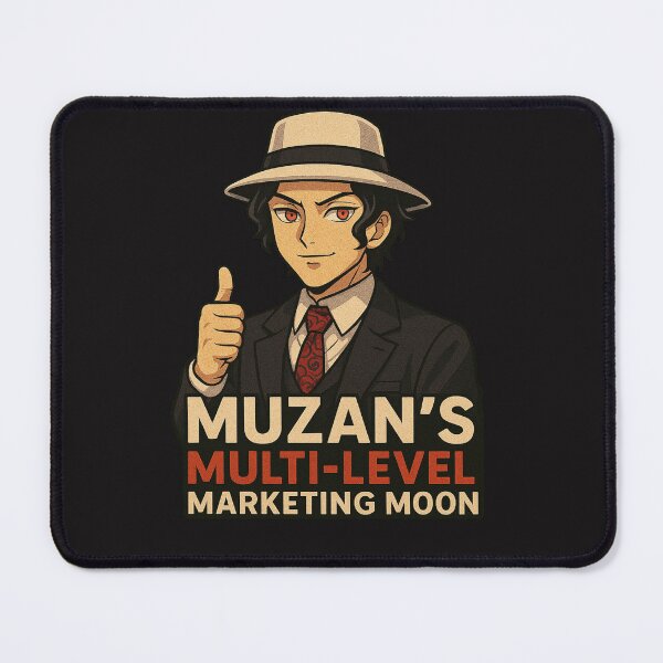 Item preview, Muzan’s Multi-Level Marketing Moon – Demon Boss x Finance Meme Design designed and sold by ColorSplash123.