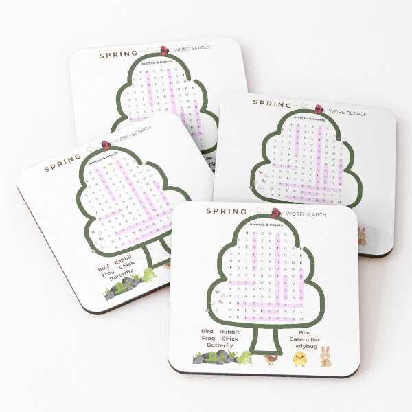 Item preview, Spring word search designed and sold by PattysNco.