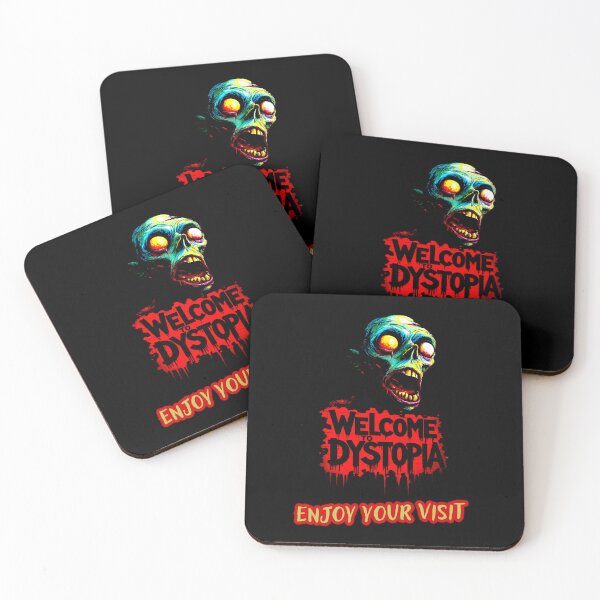 Item preview, Make a Statement: Welcome to Dystopia Tee designed and sold by Go Easy Apparel.