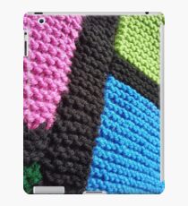 Patchwork Knitting iPad Case/Skin