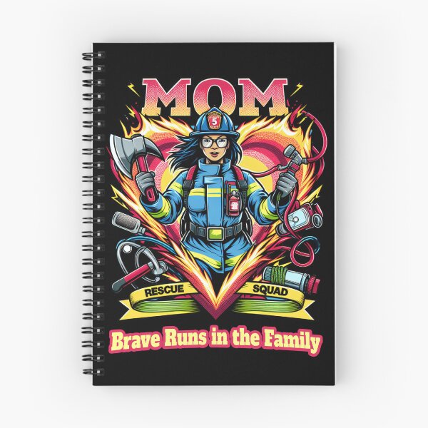 Item preview, Rescue Squad Mom Brave Runs in the Family designed and sold by KZbubble.