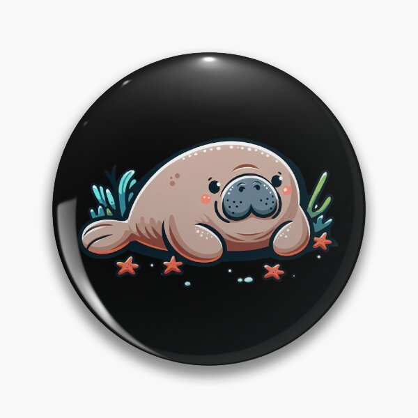 Item preview, Cute Sea Cow designed and sold by Funny Vintage Stickers And T-Shirts.