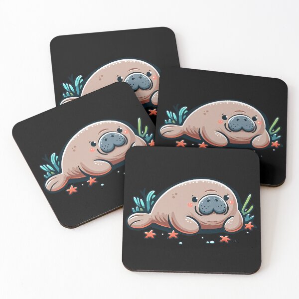 Item preview, Cute Sea Cow designed and sold by Funny Vintage Stickers And T-Shirts.