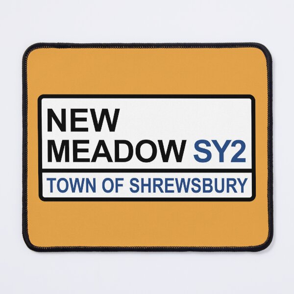 Item preview, Shrewsbury Town New Meadow Iconic Street Sign designed and sold by DelfDesign.