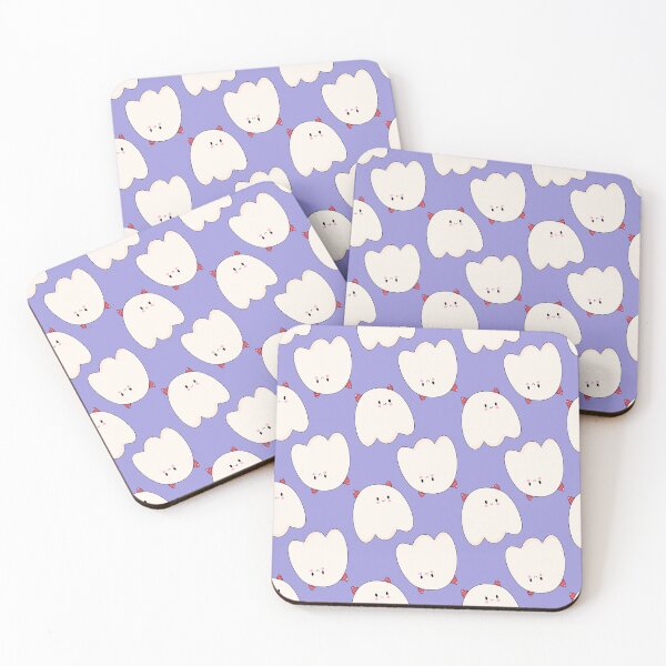 Item preview, kawaii devil halloween ghost seamless pattern designed and sold by YQvibe Studio.