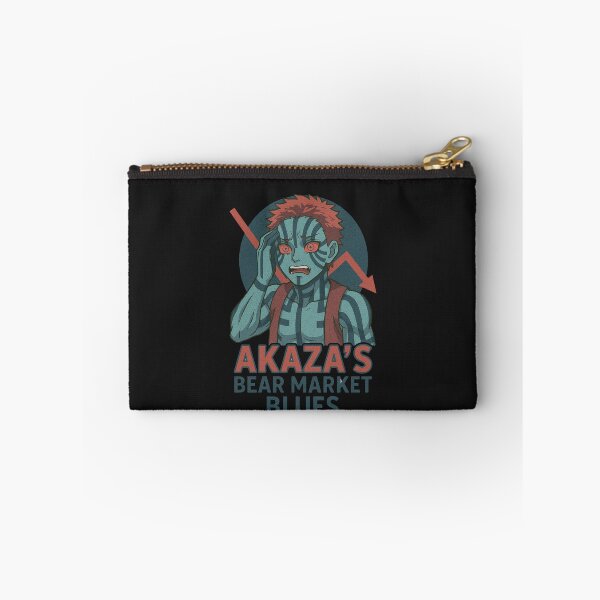 Item preview, Akaza’s Bear Market Blues – Demon Slayer x Finance Meltdown Parody designed and sold by ColorSplash123.