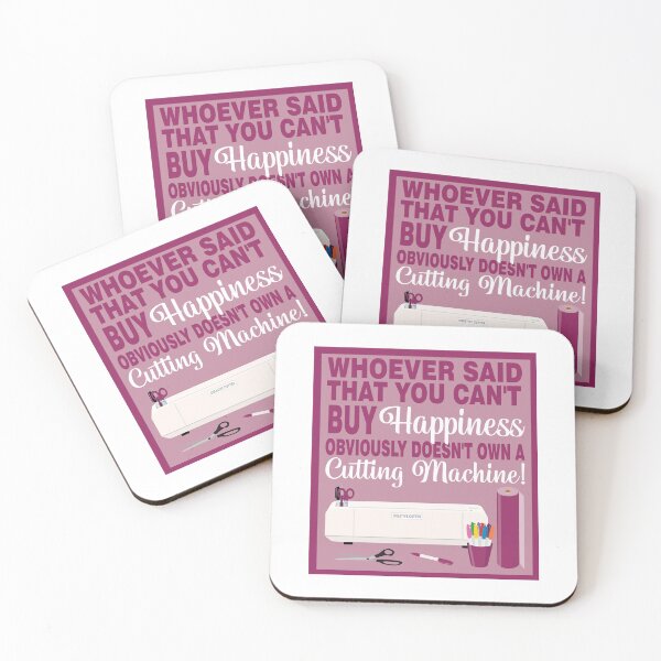 Item preview, Whoever said that you can't buy happiness - CUTTING MACHINE PLUM designed and sold by StellarFX.