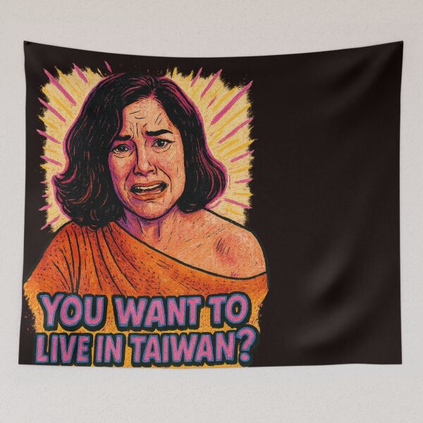 Item preview, You Want to Live in Taiwan – Parker Posey White Lotus Vintage designed and sold by Places On Earth.