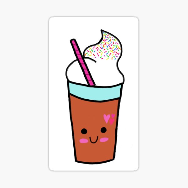 Item preview, iced coffee designed and sold by catebakes.