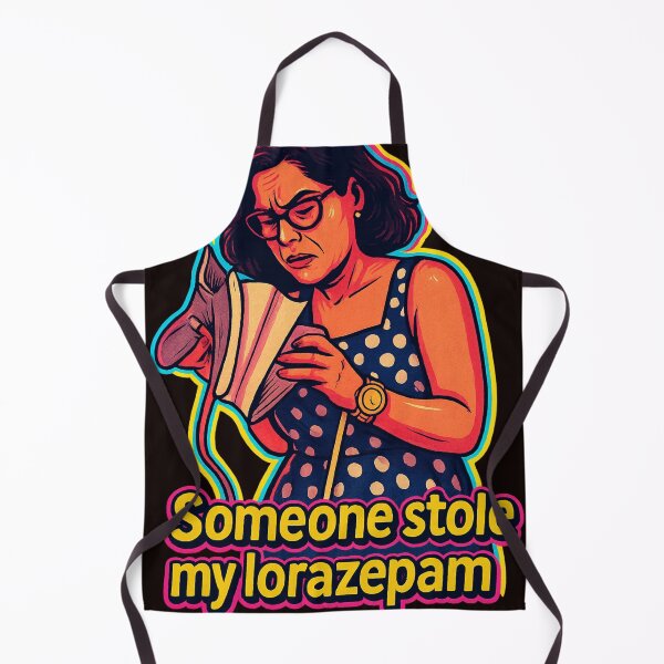 Item preview, Someone Stole My Lorazepam – White Lotus Quote  designed and sold by Places On Earth.