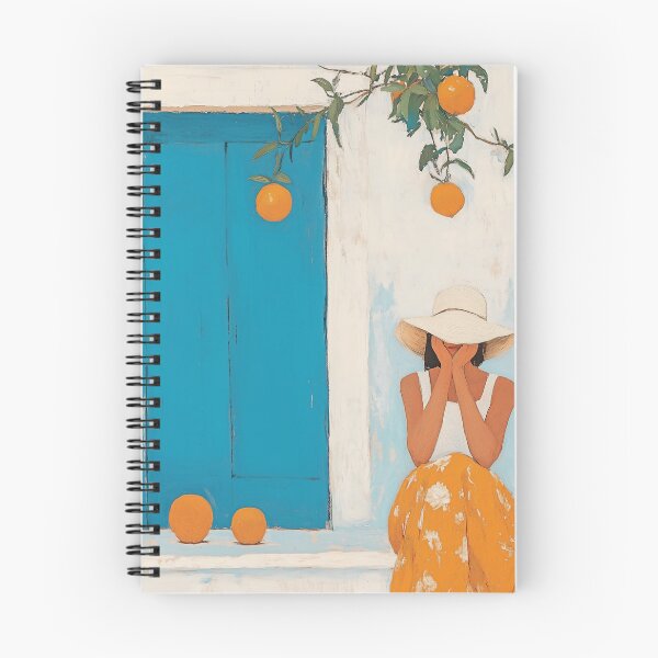 Aperçu de l'œuvre Ambiance estivale en teinte orange créée et vendue par junkydotcom.