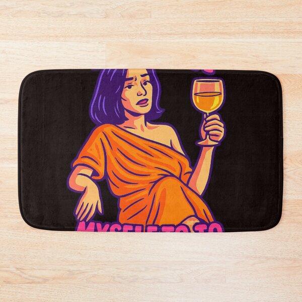 Item preview, I’m Gonna Drink Myself to Sleep Tonight Meme Victoria Ratliff White Lotus Quote designed and sold by Places On Earth.