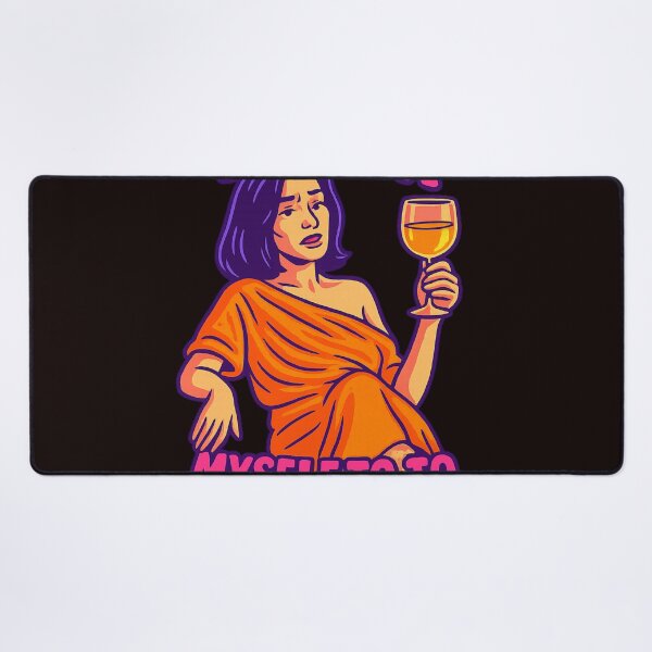 Item preview, I’m Gonna Drink Myself to Sleep Tonight Meme Victoria Ratliff White Lotus Quote designed and sold by Places On Earth.
