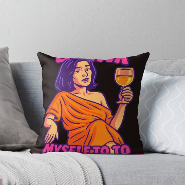 Item preview, I’m Gonna Drink Myself to Sleep Tonight Meme Victoria Ratliff White Lotus Quote designed and sold by Places On Earth.