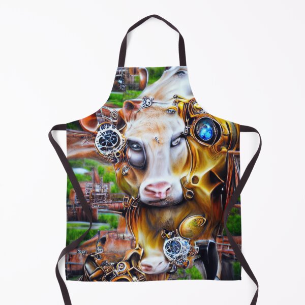 Item preview, Steampunk Cyber Cow designed and sold by CASturgill.
