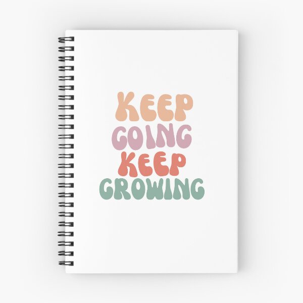Item preview, Positive Growth Quote – Keep Going Keep Growing Minimal Graphic designed and sold by PupeCreativeArt .