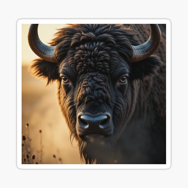 Item preview,  powerful bison designed and sold by InezPhotography.