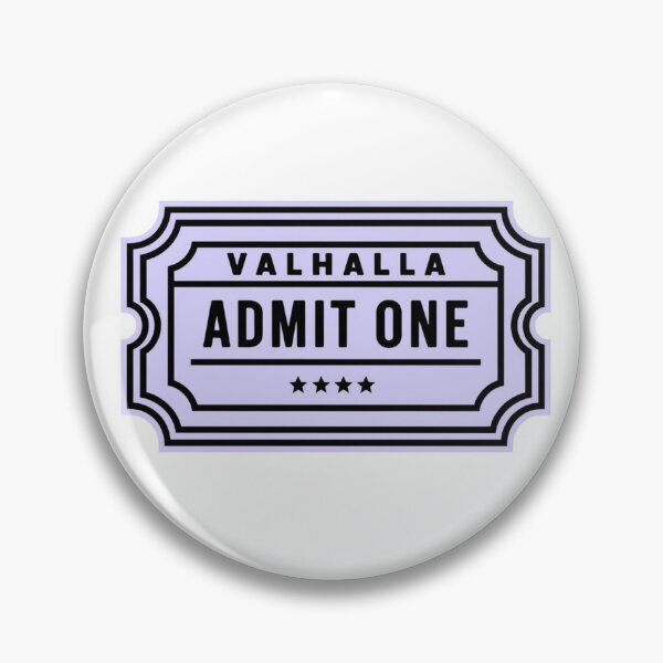 Item preview, Admit One To Valhalla designed and sold by ShirtLife1.