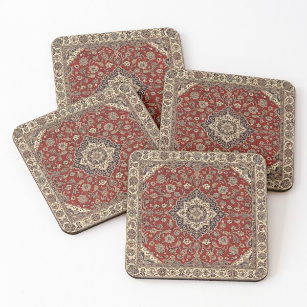 Item preview, Esfahan Central Persian Rug  designed and sold by svarupa.