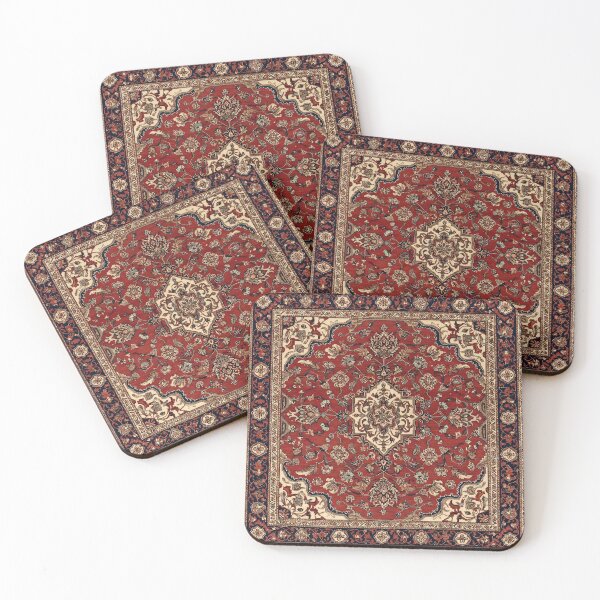 Item preview, Esfahan Central Persian Rug  designed and sold by svarupa.