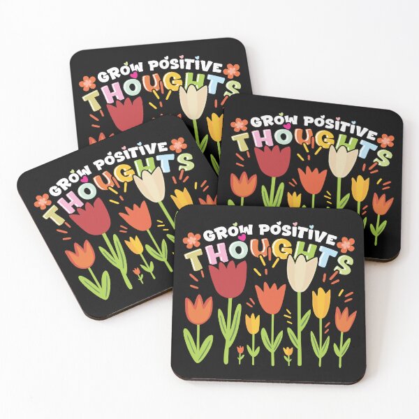 Item preview, Grow Positive Thoughts Quotes With Blooming Flowers designed and sold by evrankart.