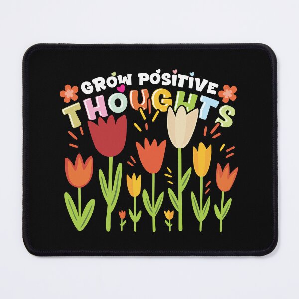 Item preview, Grow Positive Thoughts Quotes With Blooming Flowers designed and sold by evrankart.