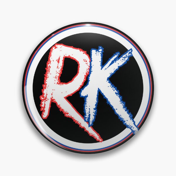 Item preview, RK Red White Blue Outline designed and sold by ChurroGoblin.