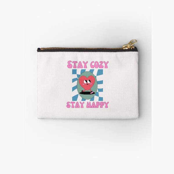 Item preview, STAY COZY, STAY HAPPY - Cozy Aesthetic Quote Design designed and sold by PupeCreativeArt .