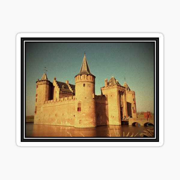 Castle in the Netherlands Sticker