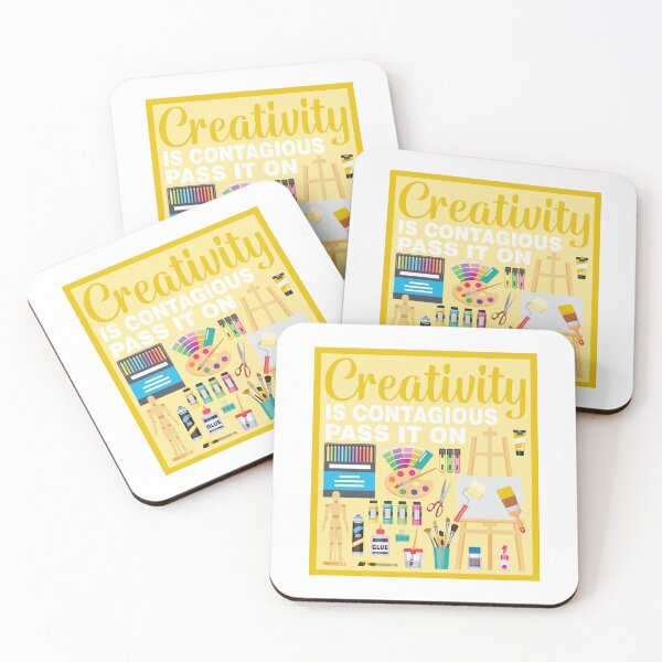 Item preview, Creativity is contagious pass it on - YELLOW designed and sold by StellarFX.