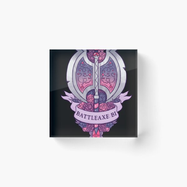 Item preview, Battleaxe Bi designed and sold by AnyaJSForbes.