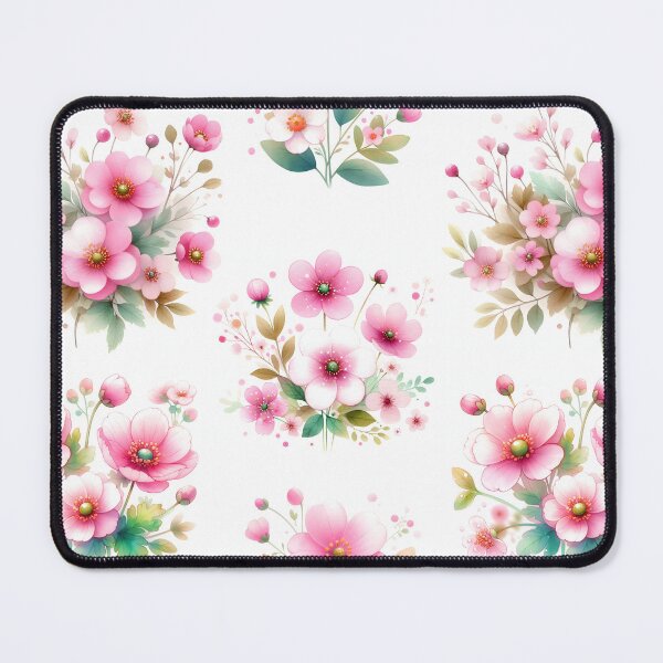 Item preview, Retro watercolor flowers Garden  designed and sold by Charmy Design.