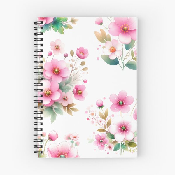Item preview, Retro watercolor flowers Garden  designed and sold by Charmy Design.