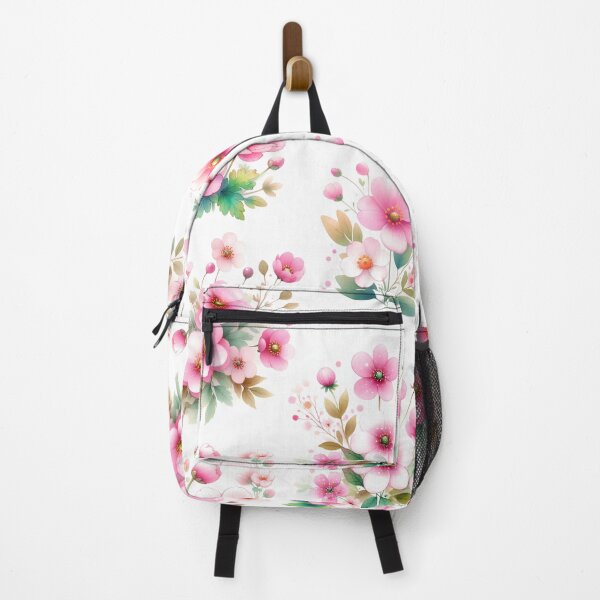 Item preview, Retro watercolor flowers Garden  designed and sold by Charmy Design.