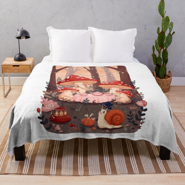Item preview, Enchanted Toadstool Tea Party designed and sold by HexOne.