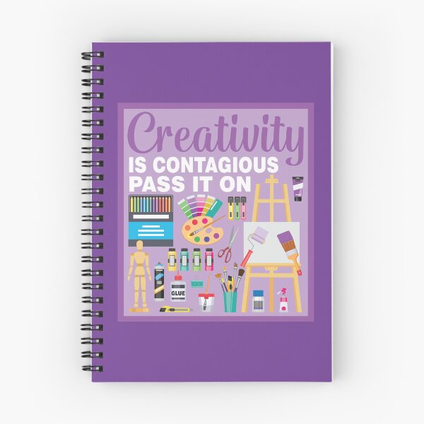 Item preview, Creativity is contagious pass it on - PURPLE designed and sold by StellarFX.