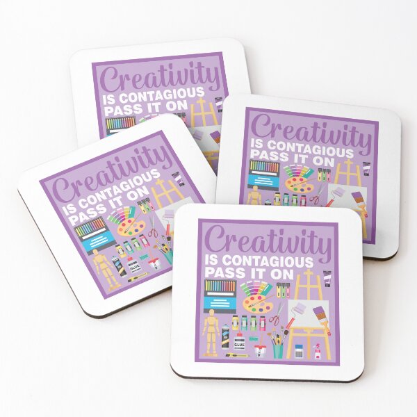 Item preview, Creativity is contagious pass it on - PURPLE designed and sold by StellarFX.