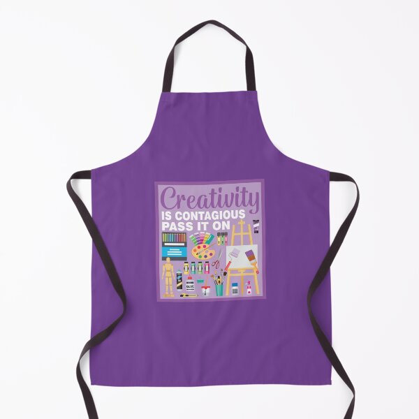 Item preview, Creativity is contagious pass it on - PURPLE designed and sold by StellarFX.