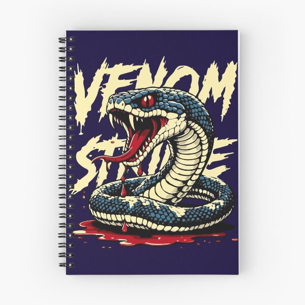 Item preview, Venom Strike Snake - Aggressive Wild Animal Graphic Design designed and sold by UniqueDesign751.