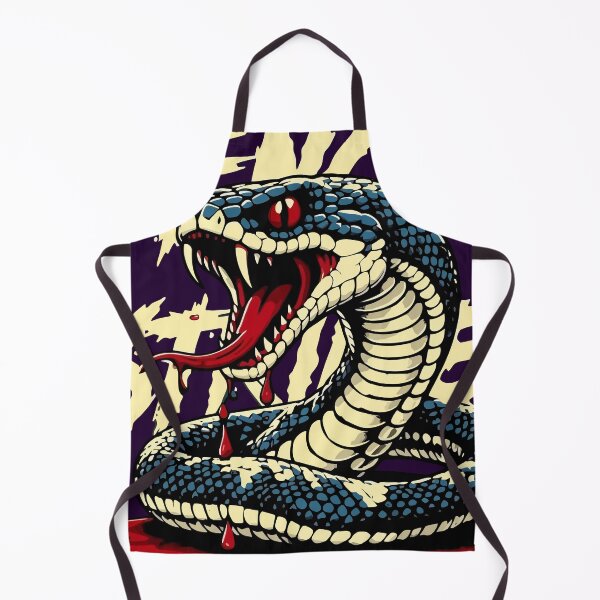 Item preview, Venom Strike Snake - Aggressive Wild Animal Graphic Design designed and sold by UniqueDesign751.
