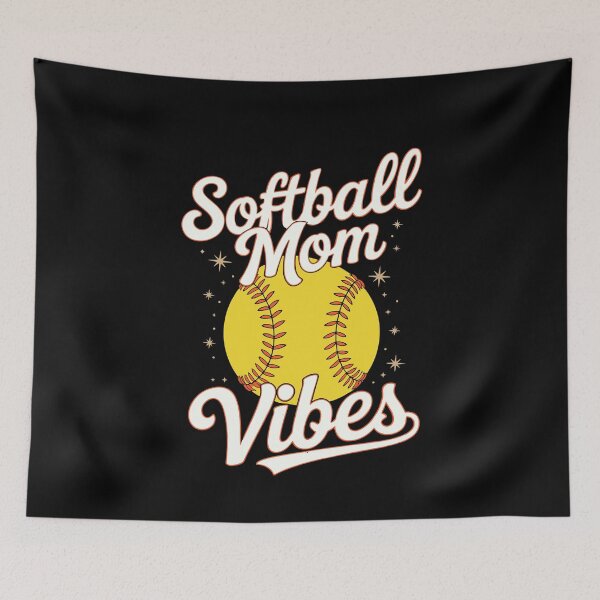 Item preview, Softball Mom Vibes Game Day designed and sold by tmerchtrends.